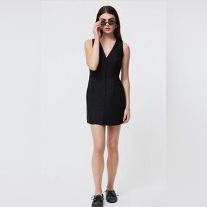 French Connection Black Mini Dress size 6